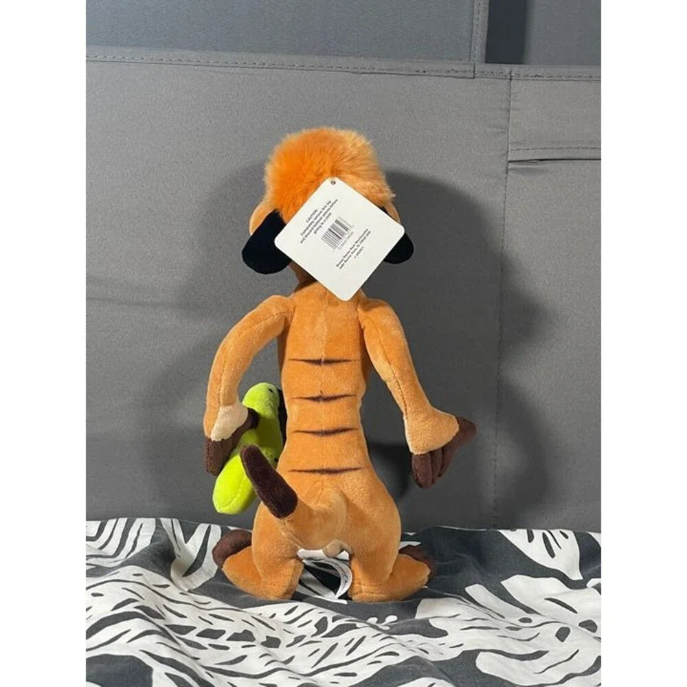 Disney Parks Lion King Timon Plush Toy with Grub Larvae Bug Hakuna Matata NWT